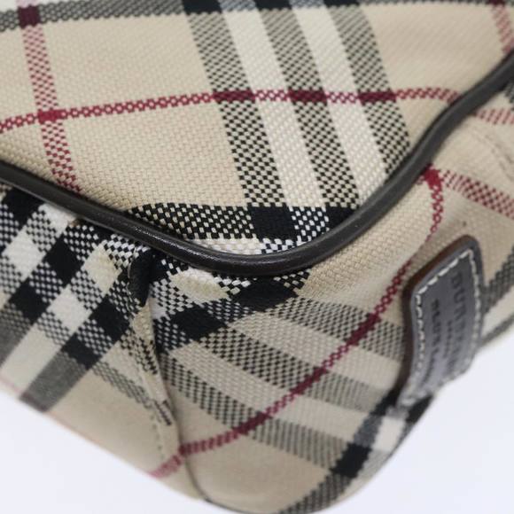 BURBERRY Nova Check Shoulder Bag Canvas Leather Beige Brown Auth hk1649 - Picture 13 of 16